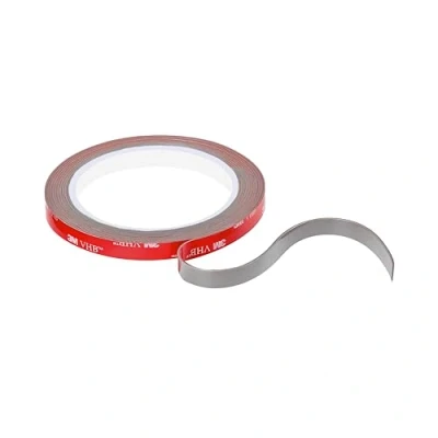 Image of Dpm tapes 3M VHB Universal Double Sided Acrylic Foam Tape Waterproof High Temperature Outdoor Indoor Decoration LED Strip Car Home Office (9 mm x 3 m)
