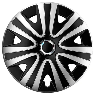 Image of AUTO STYLE Set wheel covers Rialto Pro 15 inch silver/black