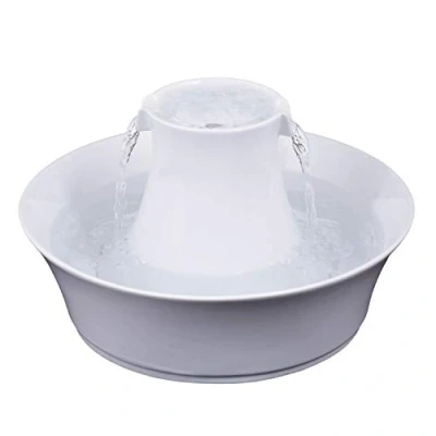 Image of PetSafe Ceramic Avalon Pet Fountain, 2 Litre, Automatic Drinking Fountain for Cats and Dogs, Drinkwell
