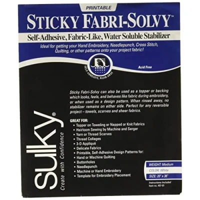 Image of Sulky stabilizer, White, 20&quot; X 36&quot;