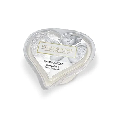 Image of Heart &amp; Home Christmas Wax Melt Candle Snow Angel