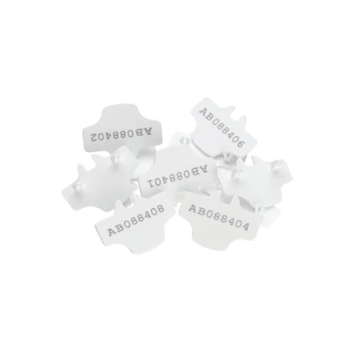 Image of Numbered Seal, White, Pack of 500