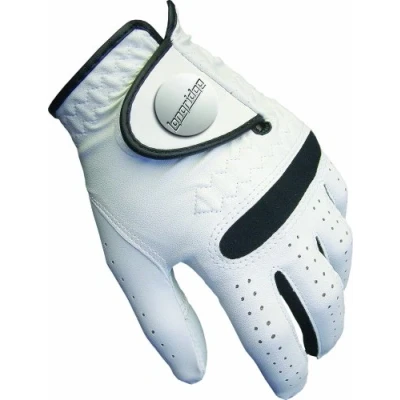 Image of Longridge Ladies All Weather Golf Glove White Medium