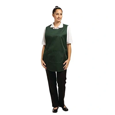 Image of Whites Tabard With Pocket Green