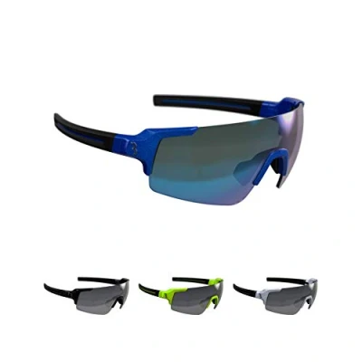 Image of BBB Cycling Unisex&#039;s sport glasses FullView, glossy cobalt blue, One Size