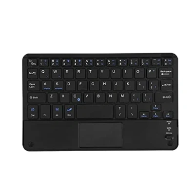 Image of Ultra Slim Wireless Bluetooth Keyboard with 59 Touchpad USB Rechargeable Universal Portable for Windows iOS Android Tablet PC Smartphone