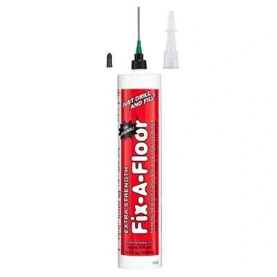Image of Fix a Floor All in One Micro Precision Injector Kit, For Fast Repair of Loose/Hollow &amp; Creaky Tiles, Wood, LVT Laminate. Includes Reusable Syringe Adapter Patented Customisable Tip. (1)