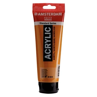 Image of Amsterdam Standard Series Acrylic Tube 250 ml Gold Ochre 231 (17122310)