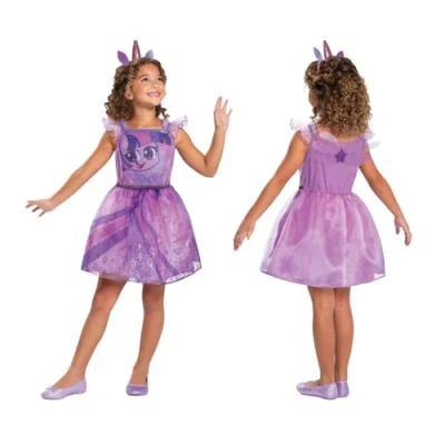 Image of Disguise 115709M 15L 6 Twilight Sparkle Fancy Dress Intl, XS (3T 4T), Multi