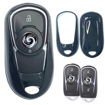 Image of Nordecco Key Case Fits Opel VAUXHALL Insignia MK 2 2017 2018 B MARK GRAND SPORT Astra K 2016 2022 Keyless Remote 2/ 3 BUTTONS (Black)