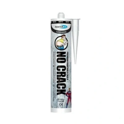 Image of Bond IT 310ml Decorator Mate Caulk No Crack Painters Internal Wall Sealant WHITE FLEXIBLE Filler