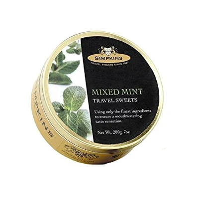 Image of Simpkins Mixed Mints Travel Sweets 200g (3 Pack)