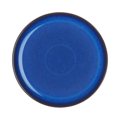 Image of Denby Imperial Blue Coupe Dinner Plate