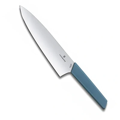 Image of Victorinox Swiss Modern Colour 20cm Carving Knife Cornflower Blue (69016202B)