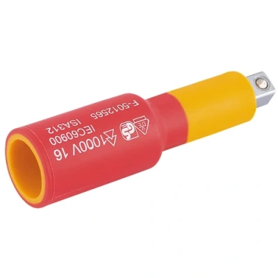 Image of Draper VDE Approved Fully Insulated Extension Bar, 1/4&quot; Sq. Dr., 50mm
