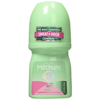 Image of Mitchum Advanced Women Powder Fresh Roll On Anti Perspirant/Deodorant, 50ml