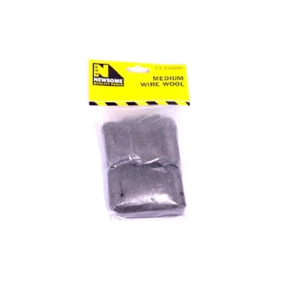 Image of 4 x 20gram Assorted Wire Wool Grades : Extra Fine, Medium and Coarse