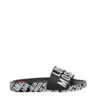 Image of Love Moschino Women&#039;s JA28112G1GI17 Mule, White, 2 UK