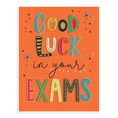 Image of Regal Publishing Modern Good Luck Card Exam 8 x 6 inches