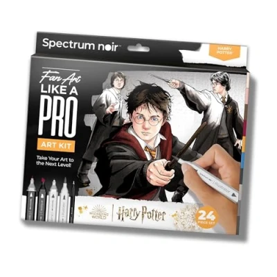Image of Spectrum Noir Pro Fan Art Set 24 Piece Harry Potter