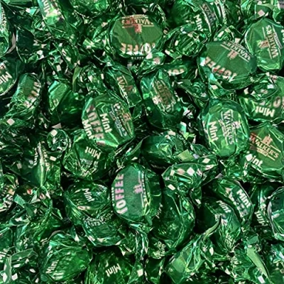 Image of Walker&#039;s Nonsuch Mint Toffees 700g Re Sealable Pouch by The Gourmet Sweet Company