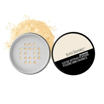 Image of BLACK RADIANCE True Complexion Loose Setting Powder, Banana 0.64 oz. (18 g)