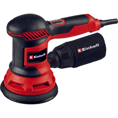 Image of Einhell Rotary Sander TC RS 425 E (425 W, Sanding disc Ø 125 mm, max. Vibration Rate 26,000 RPM, resonant Circuit 2.5 incl. Sandpaper 1x P60, P80, P120 Each)