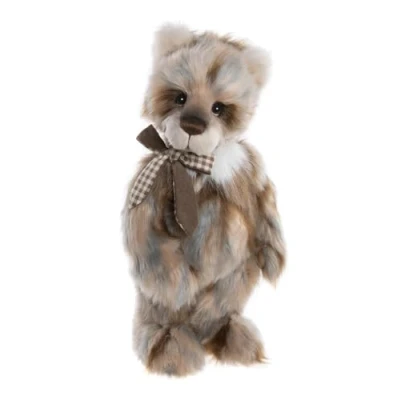 Image of Charlie Bears 2024 Heartwood Large Teddy Bear Plush Panda Standing Collectable