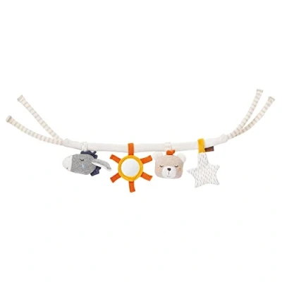 Image of Fehn 00052329 Donkey/Teddy Pram Chain, Multicoloured, ca. 40 cm