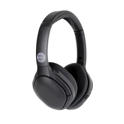 Image of OUR PURE PLANET OPP049 Platinum Wireless Bluetooth Noise Cancelling Headphones Black, Black
