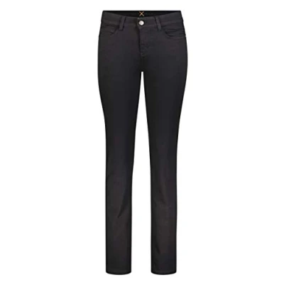 Image of MAC womens Dream Straight Jeans, Black (Black D999), W40/L32 (Manufacturer Size: W40/L32)