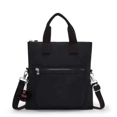 Image of Kipling Women Eleva Shoulder Bag, Black, 12.25&quot; L X 13&quot; H 4.75&quot; D
