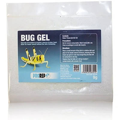 Image of ProRep Bug Gel Refill Pack 9g Granules Health Care for Reptiles &amp; Amphibians Hydration Sachet