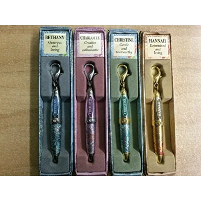Image of Doreen Personalised Keyring Pen in Gift Box