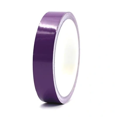 Image of 10 Metre Finest Folia Decorative Strips for Car, Motorcycle, Boat, Model Making, Choice of Colours, Strips, Side Adhesive (Violet, 20 mm Width)