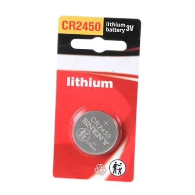 Image of Ddujbtp 3V Lithium Batteries CR2450 Coin Cell For Remote Control LED Light Toy Clock Watch Button Cells Battery