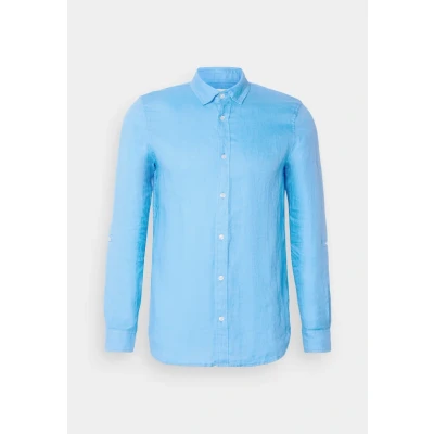 Image of Scotch and Soda Linnen Overhemd Blue size M