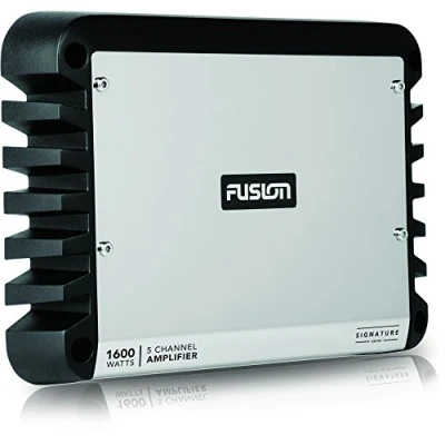 Image of Fusion Unisex SG DA51600 D Class 5 Channel Signature Series Amplifier, Silver