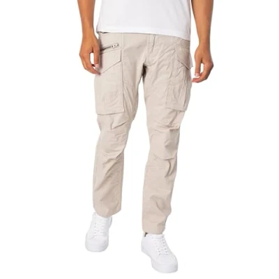 Image of REPLAY Men&#039;s M9873A Joe Comfort Cotton Twill Pants, Aluminium 205, 40W / 32L