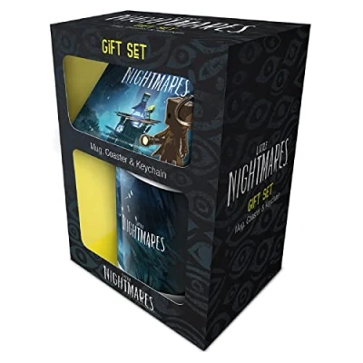 Image of Little Nightmares II Mug, Coaster and Keyring in Presentation Gift Box 11oz Ceramic Mug Official Merchandise