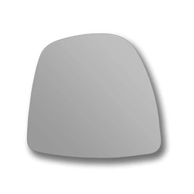 Image of Less4spares Wing Mirror Glass Right Compatible with Vauxhall Vivaro 2001 2014 STICK ON Driver Off Side Convex