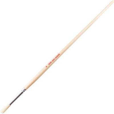Image of 5x Kennedy Round Fitch Brush, Natural Bristle, No.6