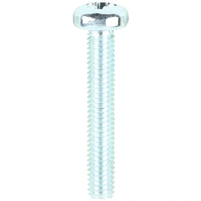 Image of 7x TIMCO Metric Threaded Machine Screws Pz Pan Head Zinc 4025PPM Pack of 100
