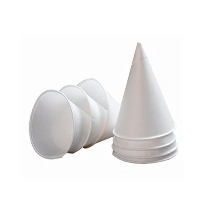 Image of 5000 x 4oz Paper Cones Individual Roll Rim Cups for Water Cooler