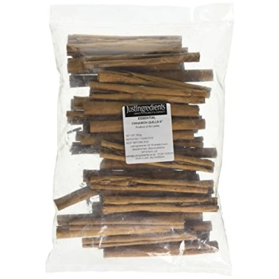 Image of JustIngredients Essentials Cinnamon Sticks/Quills 6 Inch, 500 g