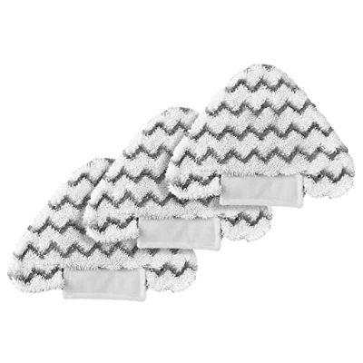 Image of Fushing 3Pcs Washable Microfiber Steam Mop Pads Cleaning Replacement for Shark Lift Away Genius S3973D S5003D S6001 S6002 S6003 3973WM S5001 S5002