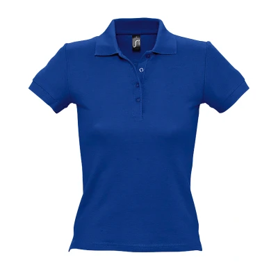 Image of Sols People women&#039;s Polo shirt in Blue