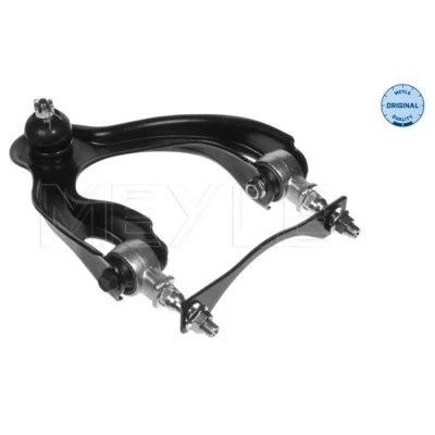 Image of MCA0409 Suspension Arm MEYLE 31 16 050 0030 ORIGINAL Quality with ball joint, rubber mount Upper, Front Axle Left Control Sheet Steel