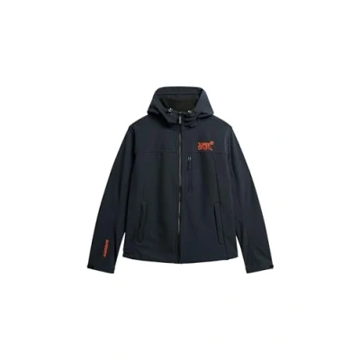 Image of Superdry Men&#039;s Lightweight Jacket A2 Wind Family, Eclipse Navy Blue, XXL