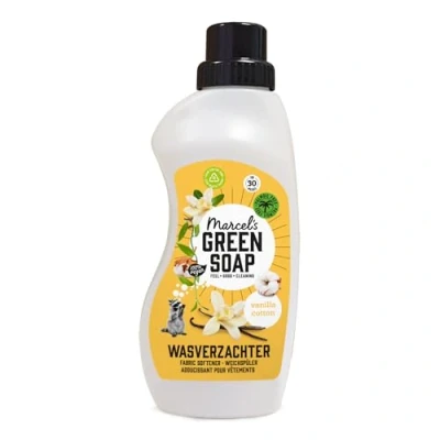 Image of Marcel&#039;s Green Soap Fabric Conditioner Vanilla &amp; Cotton Softener Vegan Natural Ingredients 750ml
